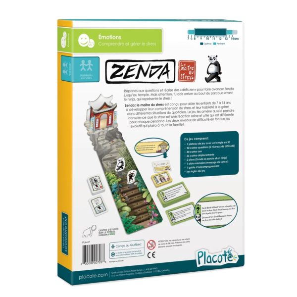 Zenda: maître du stress - PLACOTE – Image 2